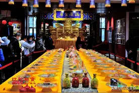 辽菜博物馆在沈阳开幕，重现满汉全席，一百零八道菜图片