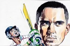 著名体育明星的漫画版是什么样？梅西这张太抓狂！C罗却在呲牙图片