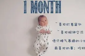 12张图看宝宝1岁内的发育规律变化，一个月一个样，变化真不小图片