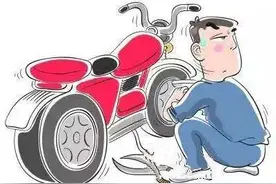 萍乡一辆摩托未锁偷开走，卫星定位秒找回图片