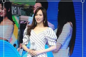 唐嫣86斤，热巴94斤，同穿泡泡袖裙，竟一个壮大妈，一个瘦少女？图片