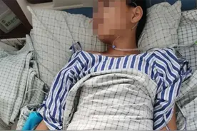 12岁男生从学校4楼跳下被送入ICU，家长称孩子遭到同学群殴被迫跳楼图片