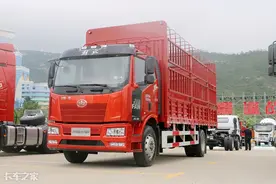 220马力只要16万，深度体验解放J6L 6米8载货车图片