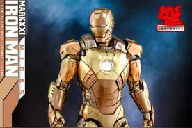 意料之中的换色，HT钢铁侠MK21合金版来了图片