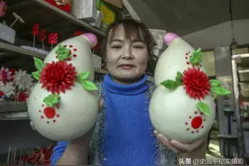 农村巧媳妇跟随婆婆捏花馍20年，龙凤呈祥喜鹊探梅，看看美成啥图片