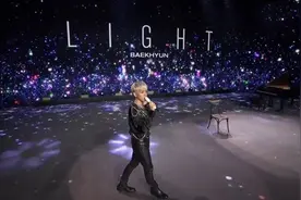 边伯贤首次个人演唱会，造型炫酷实力满格文标准，剧透EXO回归图片