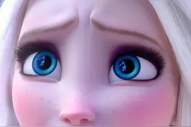 美美美！冰雪奇缘2 番外：生日惊喜 艾莎女王高清特写壁纸图片