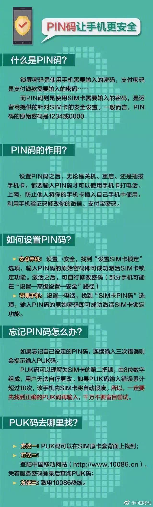 电脑pin码是什么啊（涨知识手机SIM卡的PIN码是什么）