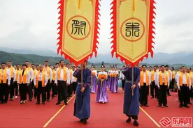 武夷山举办2021朱子祭祀典礼图片