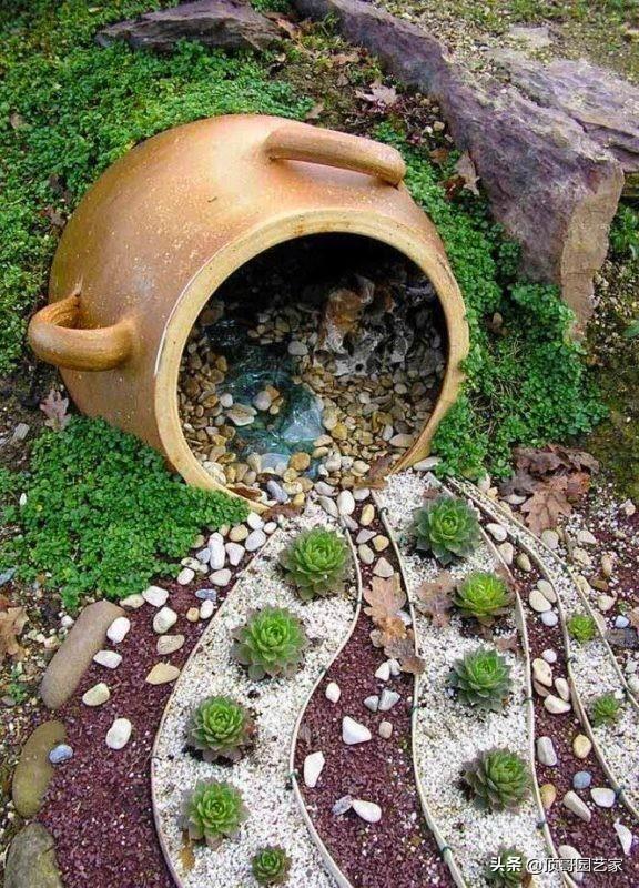 花园中20种多肉植物创意种植方法,不好看你找我