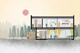 PS制作拼贴风格剖面图，10分钟快速搞定图片