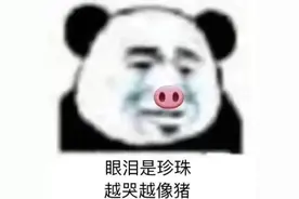 表情包：眼泪是珍珠 越哭越像猪图片