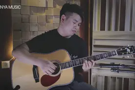 「吉他指弹」录音室里的恩雅T10D吉他——《星空》音色纯享图片