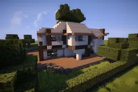 越小越显技术《我的世界》达人制作300平小别墅 难度更胜造山图片