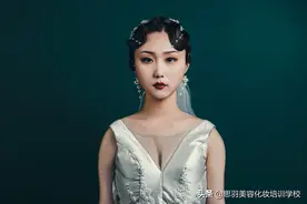 美妆盛行，韵味十足的复古造型作品赏析图片
