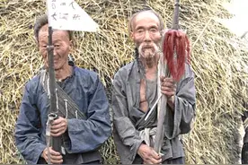 陕北老照片（上）：抗日民兵的真实影像，艰苦程度难以想象图片