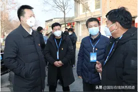 西安高新区党工委副书记、管委会主任齐海兵赴灵沼街办督导检查疫情防控工作图片