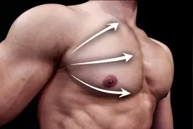 一套最高效、实用的自重练胸动作，在家练出完美大胸图片