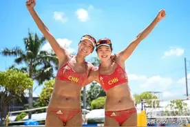 她是颜妮的发小，张常宁的猪姐，中国沙排一姐薛晨获东京奥运门票图片