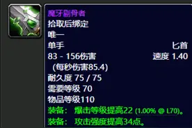 魔兽世界：TBC前期5人本盗贼毕业极品装备，穷极一生也要肝出来图片