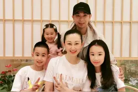 张丹露难掩幸福晒儿女日常，兄妹俩相处好有爱呀，妈妈都被萌到了图片