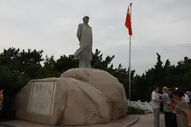 北戴河鸽子窝公园北戴河最具有标志性的风景之一图片