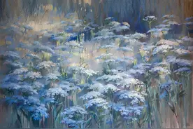 佩服，她凭一根粉笔，从无名小卒成为绘画大师，张张作品震撼世界图片