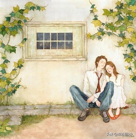 插画欣赏：我所向往的爱情…