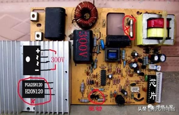 电磁炉维修经验图解插图3 电磁炉维修经验图解