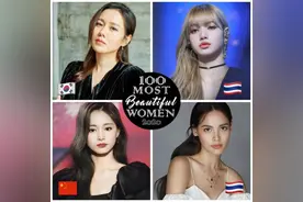 38岁孙艺珍赢了23岁Lisa，夺冠百大最美女性，喜欢TRX图片