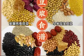 100种养生豆浆的配方，每天一杯，比燕窝还补，一周不重样图片