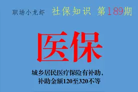 城乡居民医疗保险有补助，补助金额120至320不等，你符合标准吗？图片
