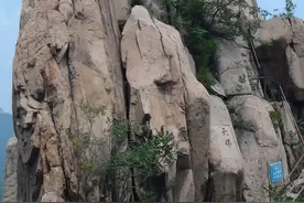 泰山扇子崖庙，“云梯”通上天，端午假期绝佳打卡地，风光太美了图片