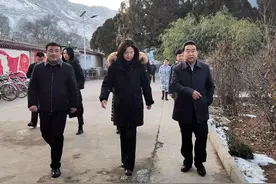 深交所调研武山县脱贫定点帮扶工作图片