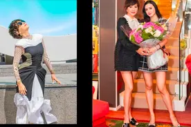 54岁刘嘉玲弯月潮衣搭TIFFANY，女仆装无惧同框香江名媛图片