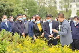 河南省教育厅厅长宋争辉莅临南阳理工学院调研指导工作图片