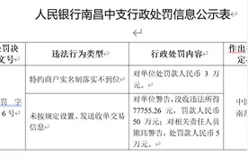 新大陆旗下支付公司“国通星驿”两项违法遭央行处罚图片