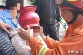 为了告诉你不要把头卡进奇奇怪怪的容器里，消防叔叔真的尽力了图片