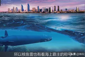 末日武器“波塞冬”核鱼雷！一枚可摧毁半个美国，引发9级海啸图片
