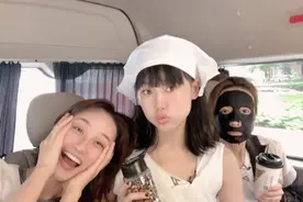 吴昕发文回应争议，高情商为蓝盈莹解围，晒三人合影力破不和传闻图片