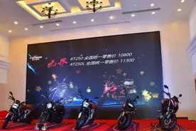 国产最便宜单摇臂250水冷四气门街车，售价10800图片