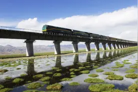 中国高铁世界领先，青藏铁路火车头却用美国的？内燃机至关重要图片