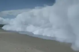 极地寒流一瞬间的极寒，致命白雾，史诗级寒气，席卷而来图片