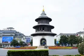 承载着城市记忆，扬州这座地标性建筑火上抖音图片