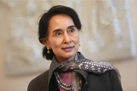 被缅军方扣留的昂山素季：曾获诺贝尔和平奖，父亲是缅甸独立之父图片