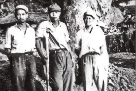 开国少将衣锦还乡，乘驴车回乡寻父，老车夫激动地说：我就是图片