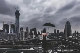 Umbrella，暗黑系人像作品 | 摄影师：狂奔的茄子图片