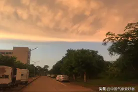 怪事？海南海口出现微型乳状云，其实是雷雨到来的前兆图片