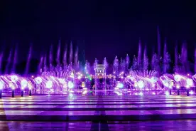 揭秘！5个月改造！广安思源广场水幕灯光秀5月12日晚首秀带来哪些改变？图片