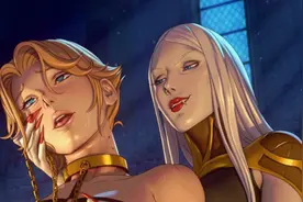 经典游戏《月下夜想曲》隐藏元素，顶商店爷爷的屁股可获取神器图片